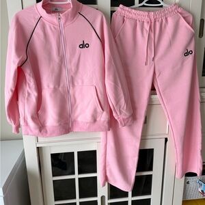 Pink Tracksuit Set